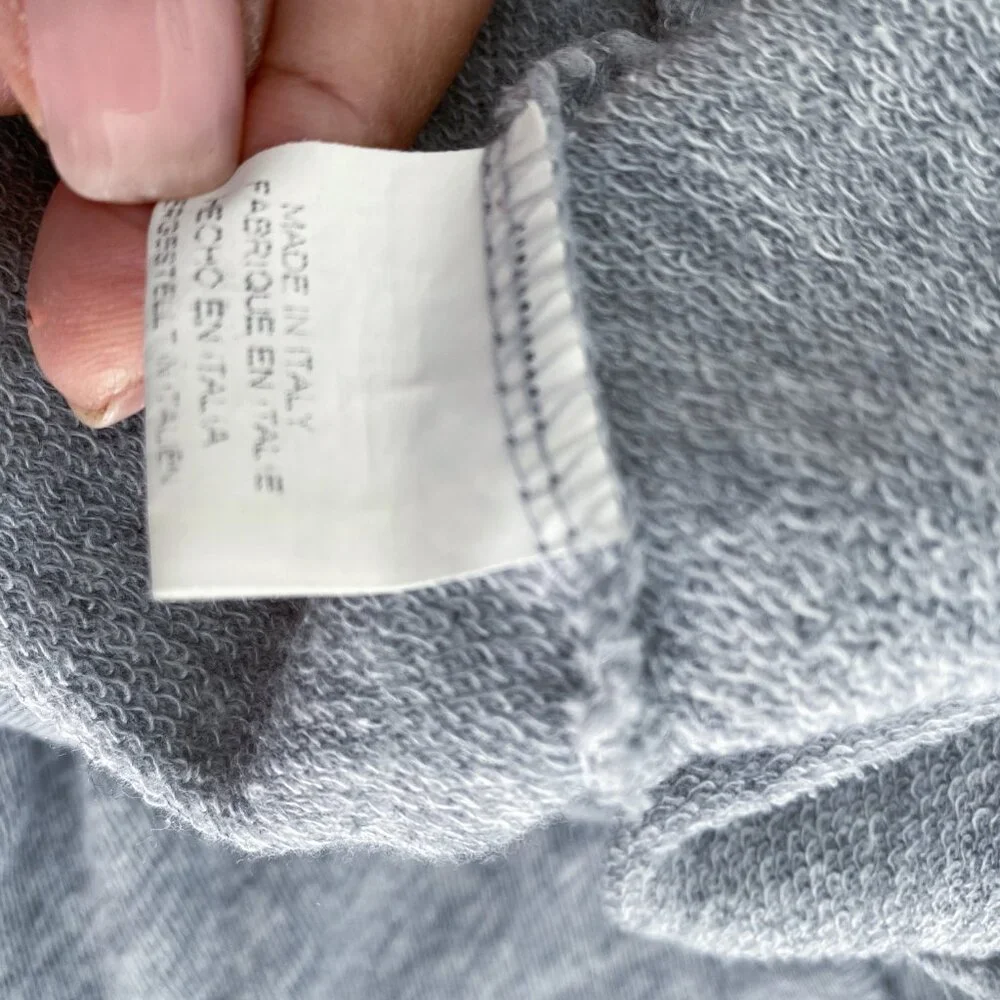 🎬✨Brandy Melville - Grey Longsleeve Henley Shirt 100% Cotton - Picture 6 of 10